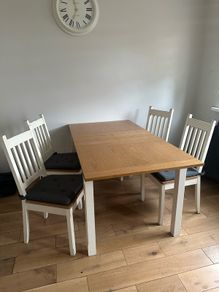 table and chairs
