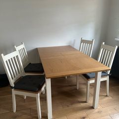 table and chairs