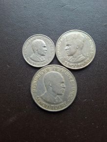 A Lot of 3 coins from Republic of Guinea (1962)