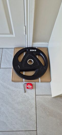 brand new 2x20kilo olympic weight plates
