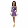 Barbie Doll 2021 Purple Dress With Colorful Butterflies HBV07 (Asst T7439) Mattel New Image 2