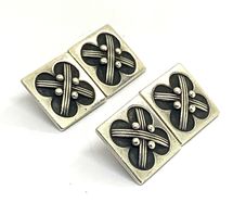 Rare Art deco Georg Jensen Cuff links