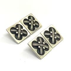 Rare Art deco Georg Jensen Cuff links