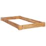 Bed Frame Solid Oak Wood 90x200 cm Image 2