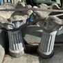 Stone garden planters bird bath Image 2