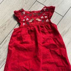 jojo maman bebe Christmas baby dress