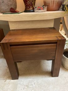 2 x Large Sturdy Quality Wooden Lockers - Bedside Tables - Can Deliver