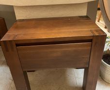 2 x Large Sturdy Quality Wooden Lockers - Bedside Tables - Can Deliver