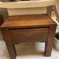 2 x Large Sturdy Quality Wooden Lockers - Bedside Tables - Can Deliver