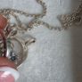 PANDORA floating Memories locket necklace with 3 petite flowers,very good condition Image 7