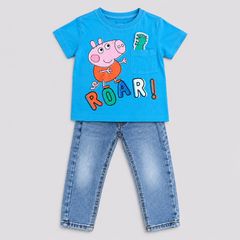 peppa pig t- shirt and jeans