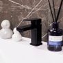 Matt Black Lanza Mono Basin Mixer Tap Image 3