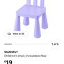 Ikea children's table and 4 chairs Image 3