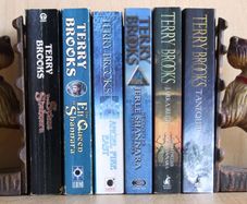 Terry Brooks fantasy novels (A-format paperbacks)