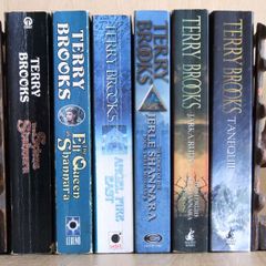 Terry Brooks fantasy novels (A-format paperbacks)