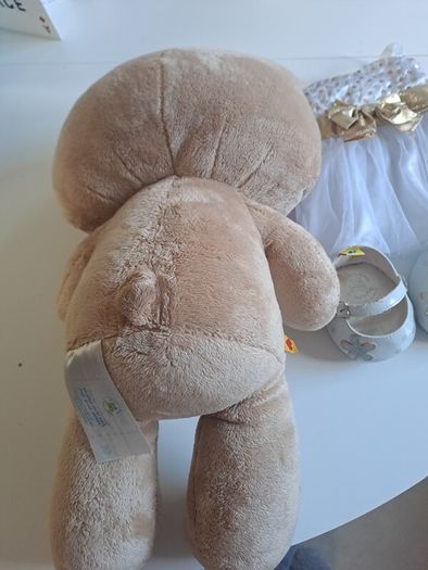 Rare Retired Build-a-Bear Hawaiian Tan Hello Kitty + Outfit