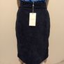 Vila Belted blue Corduroy Skirt, New With Tags, Image 10