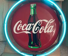 Coca Cola Neon Sign Year 2002 NOS