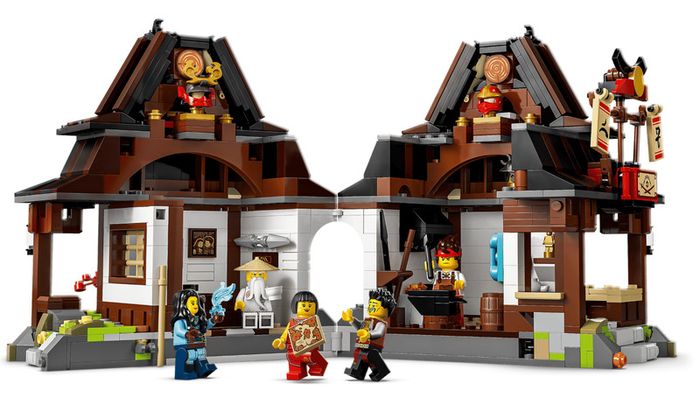 LEGO NINJAGO: 15th Anniversary of the Four-Weapons Forge (71858) NEW