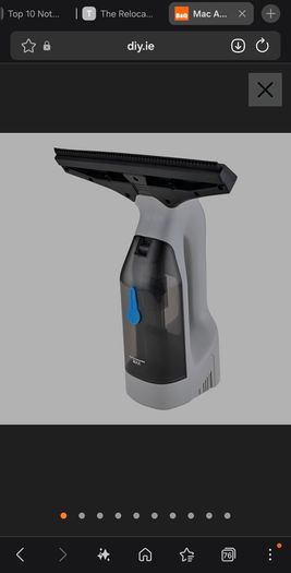 Mac Allister Cordless Window vacuum