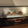TITANIC plastic model, handmade. 70x23cm. Great looking over fire place! Image 3