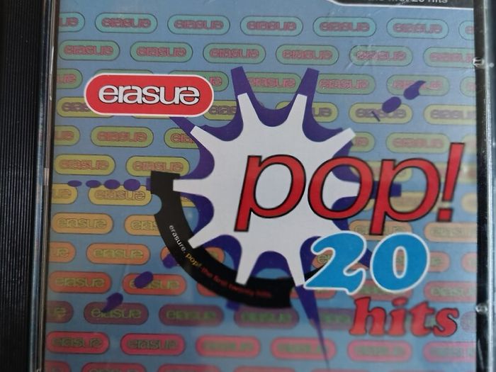 Erasure - Pop! - The First 20 Hits CD (1992) Compilation Synth-Pop EX+