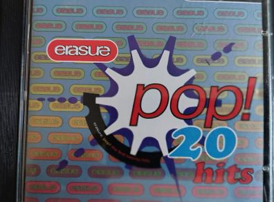 Erasure - Pop! - The First 20 Hits CD (1992) Compilation Synth-Pop EX+