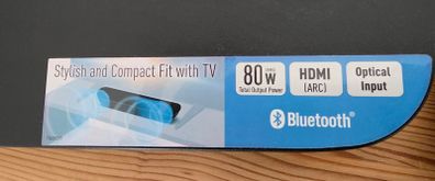 Panasonic sound bar 80w