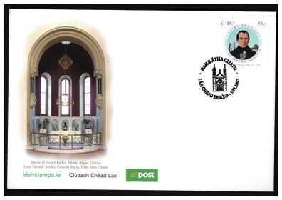 2007 Ireland Canonisation of Blessed Charles Commemorative Stamp An Post First Day Cover (FDC)