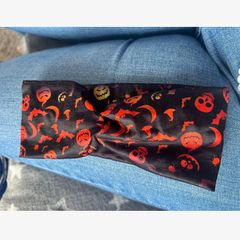 Spooky Hair Band with Pumpkins, Skulls & more
