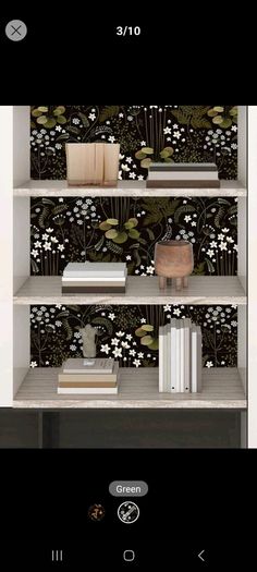 wallpaper sticker floral woodland