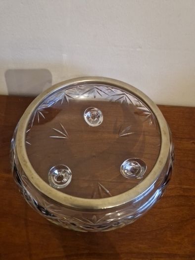 vintage glass bowl