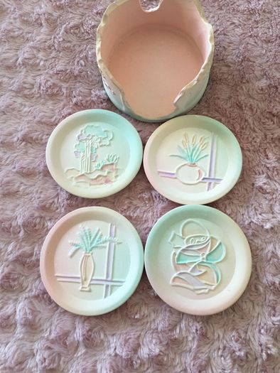 Shadrak Coasters X 4