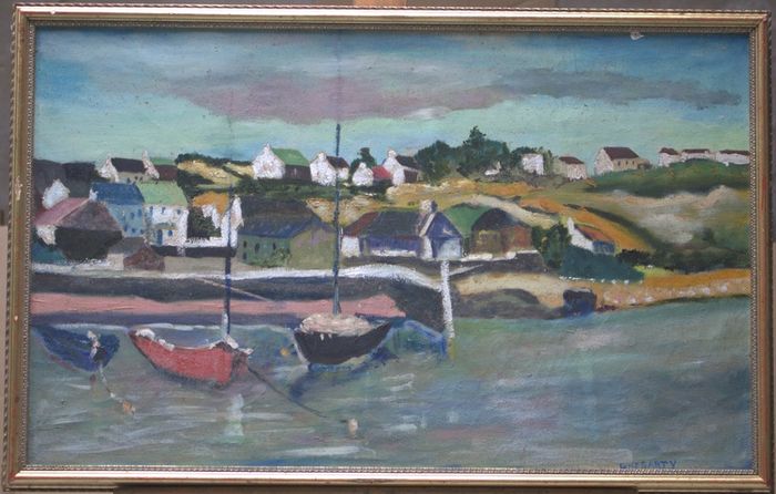 Original Oil Painting by Gerard Hegarty (B.1950)