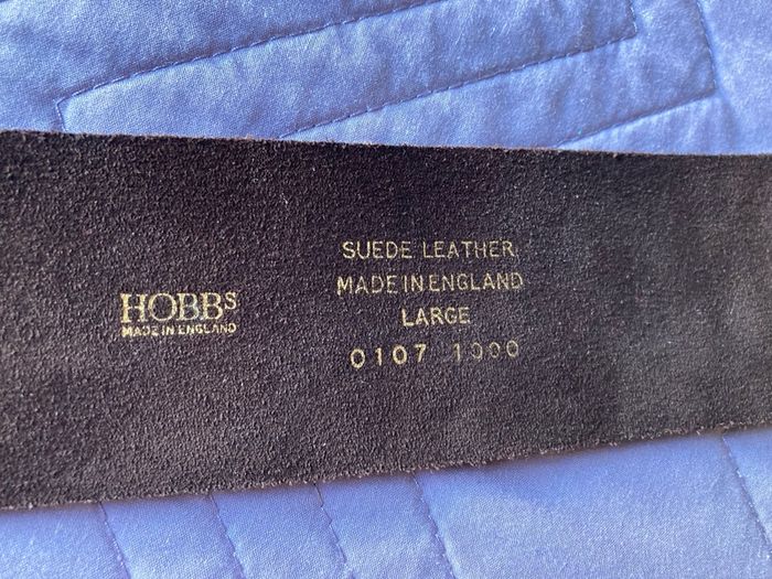 Brown suede belt by Hobbs 100cm