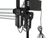 2 x Wall Mounted Motorized Support System Wall or Stand for 2 backgrounds