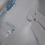 DISH - Art Deco - 'Stozle' - Blue Glass Image 3