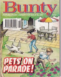 Bunty Picture Story Library #395 Pets On Parade 1995 Dc Thomson Uk Comic