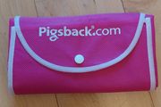 Pigsback.com branded foldable bag