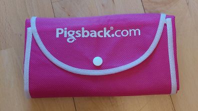 Pigsback.com branded foldable bag