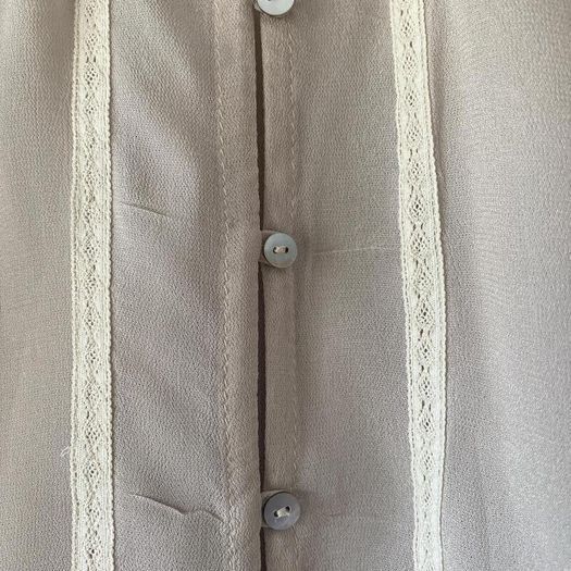 Bohemian, Modern Charlie Joe Designer Embellished Blouse UK M