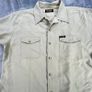 Wrangler Men's Safari Beige Outdoor Short Sleeve Shirt M - Cowboy Military Image 7