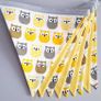 Adorable Owls Bunting Image 2