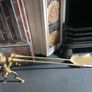 Brass fire irons Image 2