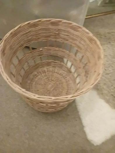 wicker type bin