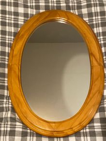 pine mirror
