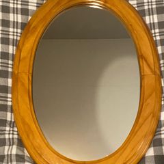 pine mirror