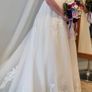 Size 12 Wedding dress with storage box Image 8