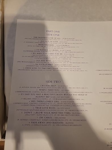 The greatest love 4 vinyl boxset