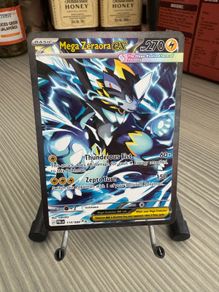Mega Zeraora Ex 114/084 SiR Pitch Black Pokemon card